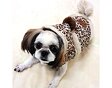 Dog Pose Special Heart Padding Jumper bunda hnědá
