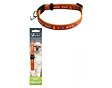 Nastavitelný obojek pro kočky 10 mm x 21 - 33 cm - oranžový