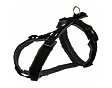 TRIXIE Premium trekingový postroj, L: 70-85 cm/25 mm, černá/grafit