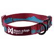 Non-stop Dogwear Trail quest collar teal/vínová