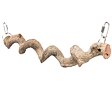 TRIXIE Přírodní závěsné "cikcak" bidýlko, dračí dřevo 36cm