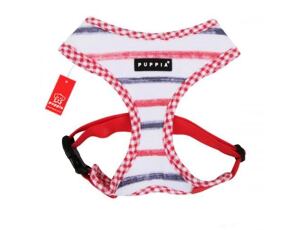 Puppia kšíry Sappy Harness A - červená