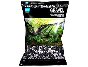 Drť AQUA EXCELLENT černá bílá 4-8 mm 3kg