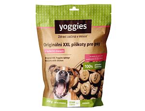Yoggies Piškoty XXL z kuřecího masa pro velká plemena 250 g