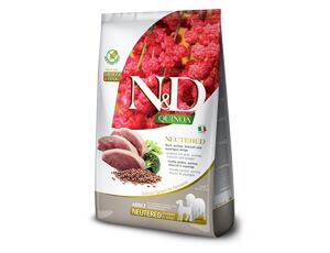 N&D Quinoa DOG Neutered Duck & Broccoli & Asp.