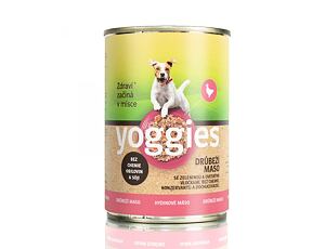 Yoggies Drůbeží se zeleninou a ovesnými vločkami 400g