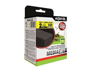 AQUAEL Náhradní molitany pro Turbo filtr 500 (2ks)