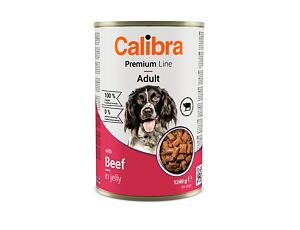 Calibra Dog Premium konz. with Beef 1240g