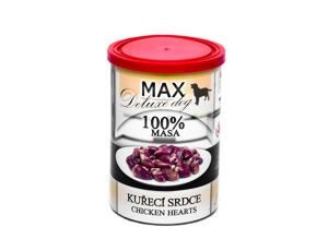 Konzerva MAX kuřecí srdce 400g