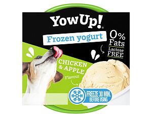 YOWUP Frozen Yoghurt - zmrzlinový jogurt s příchutí kuřete a jablka 110 g