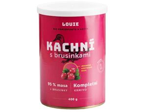 Louie Kachní s brusinkami 400 g