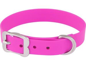 Red Dingo obojek Vivid 20 - 25 cm, šířka 12 mm - tmavě růžová