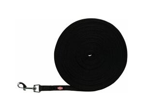 Stopovací vodítko pogumované - černé 15m/15mm