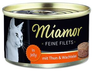 Konzerva MIAMOR Filet tuňák + křepelčí vejce 100g