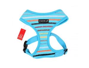 Puppia kšíry Watercolor Harness A - světle modrá