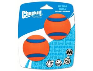 Chuckit Míček Ultra Ball střední 6,5 cm 2 ks