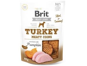 Brit Jerky Turkey Meaty Coins 80 g