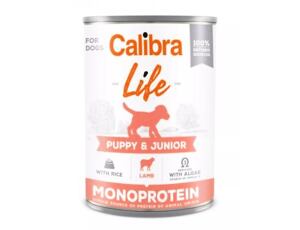 Calibra Dog Life konz. Puppy&Junior Lamb&rice 400 g