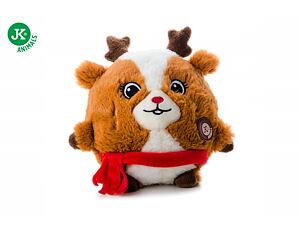 Plyšová koule sob X-Mas 19 cm