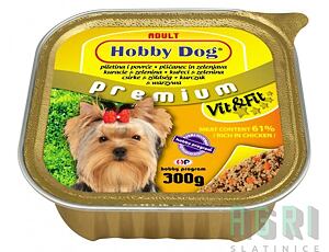 HobbyDog kuřecí se zeleninou 300 g