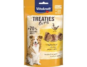 Treaties kuřecí se slaninou kousky 120 g