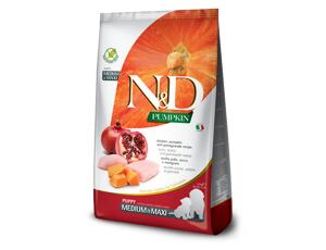N&D Pumpkin DOG Puppy M/L Chicken & Pomegranate