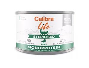 Calibra Cat Life konzerva Sterilised Duck 200 g