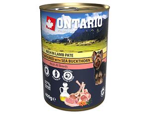 ONTARIO konz. Rich In Lamb Pate Flavoured with Sea Buckthorn 400 g