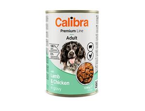 Calibra Dog Premium konz. with Lamb&Chicken 1240g