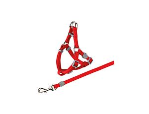 Nylonový postroj s vodítkem pro kočku 26-37cm/10mm, 1,20m
