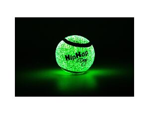 Neonový ve tmě svítící tenis. míč 6,5 cm HIPHOP DOG