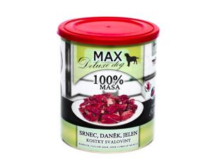 Konzerva MAX srnec, daněk, jelen 800g