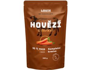 Louie kapsička Hovězí s mrkví