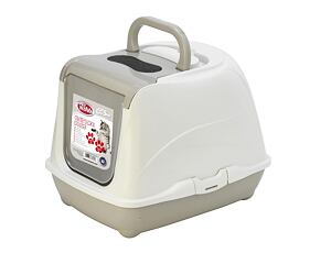 Kočičí toaleta Cat life plus 50cm šedá