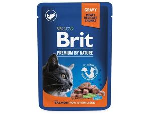 Brit Premium Cat Salmon for Sterilised 100 g