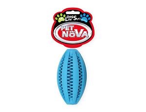 Pet Nova Míček rugby modrý 11cm