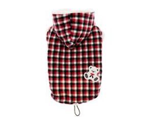 Puppy Angel bunda Two-way Teddy Fleece- červená