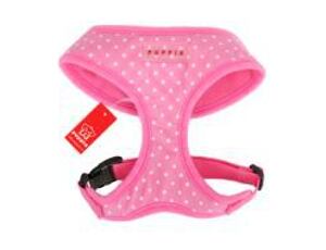 Puppia Dotty Harness A kšíry - růžová