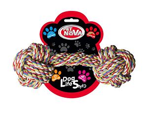 Pet Nova - Činka z bavlněného lana 9x25cm