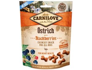 CARNILOVE Dog Crunchy Snack Ostrich with Blackberries with fresh meat 200 g