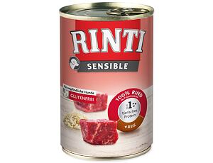 Konzerva RINTI Sensible hovězí + rýže 400 g