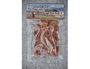 Kuřecí měkký sandwich s tresčím masem - 80 g