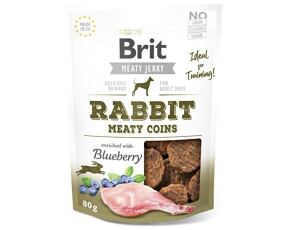 Brit Jerky Rabbit Meaty Coins 80g