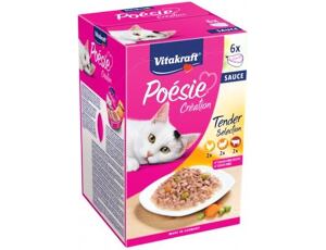 Poésie Multipack v omáčce 6x85 g