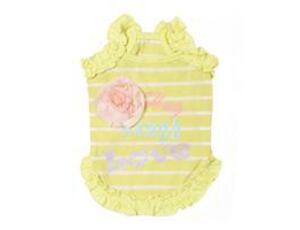 Puppy Angel Grace Petal Corsage tričko - zelené