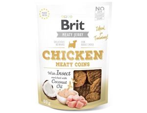 Brit Jerky Chicken with Insect Meaty Coins 80 g
