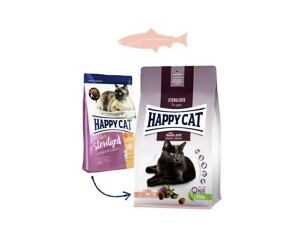 Happy Cat Sterilised Atlantik-Lachs / Losos
