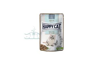 Happy Cat kapsička MEAT IN SAUCE Sensitive Haut & Fell 85 g