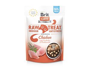 Brit Raw Treat Cat Indoor&Antistress, Chicken 40g