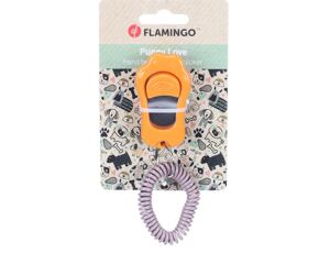 Flamingo Klikr s gumičkou